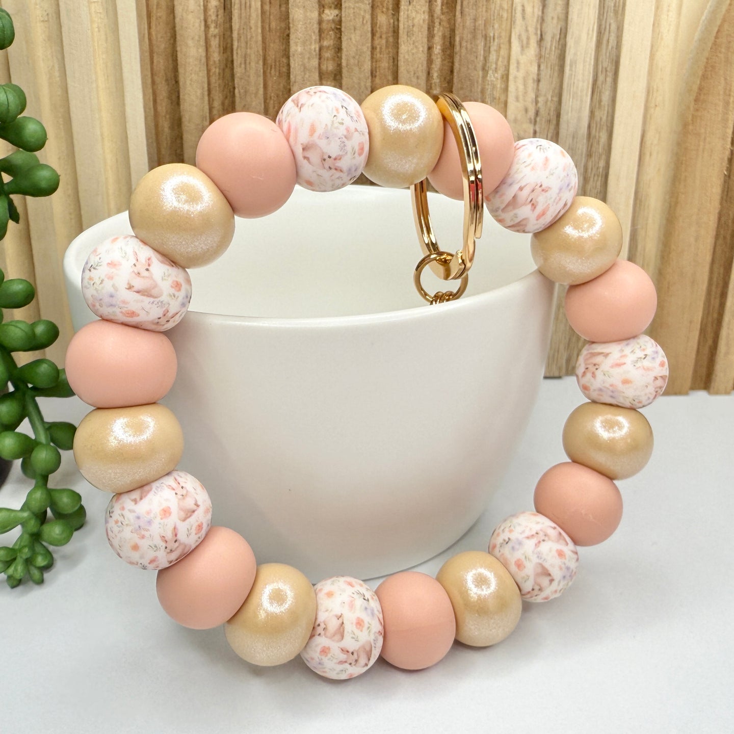 Bunny's Garden Wristlet